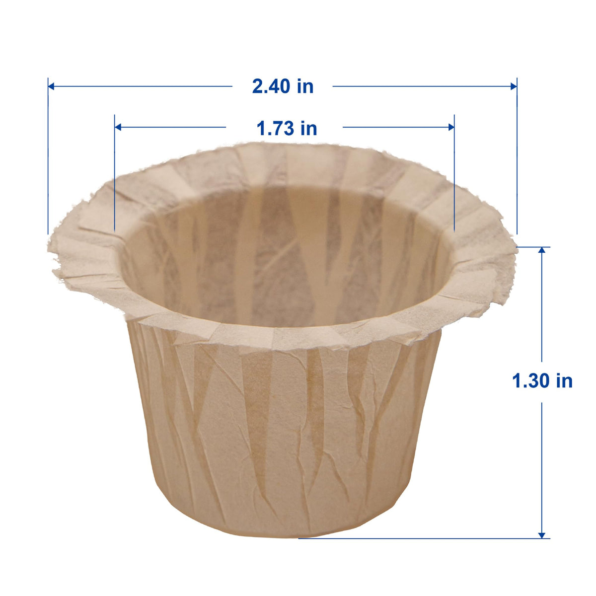 Irmidi keurig-compatible paper filters fit most reusable pods for easy brewing.