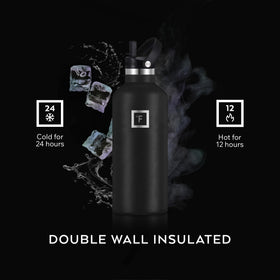 IRON °FLASK Bubble Gum 18/8 stainless steel is BPA-free and rust-resistant.