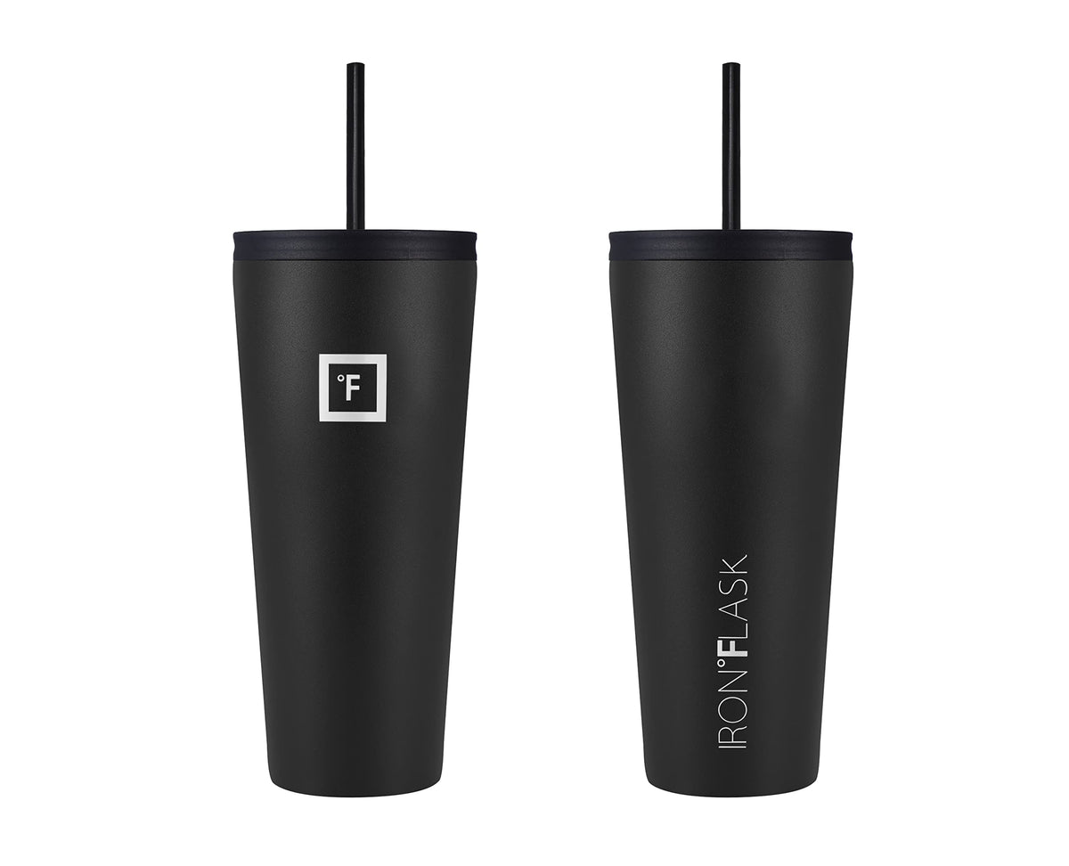 IRON °FLASK Classic Tumbler cup-holder fit demonstrates easy transport.