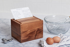 Ironwood Gourmet acacia box doubles as keepsake storage and craft box