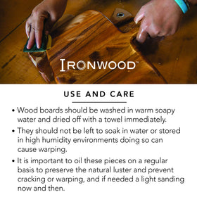 Ironwood Gourmet Oslo board used as serving piece, ideal for cheese and appetizers