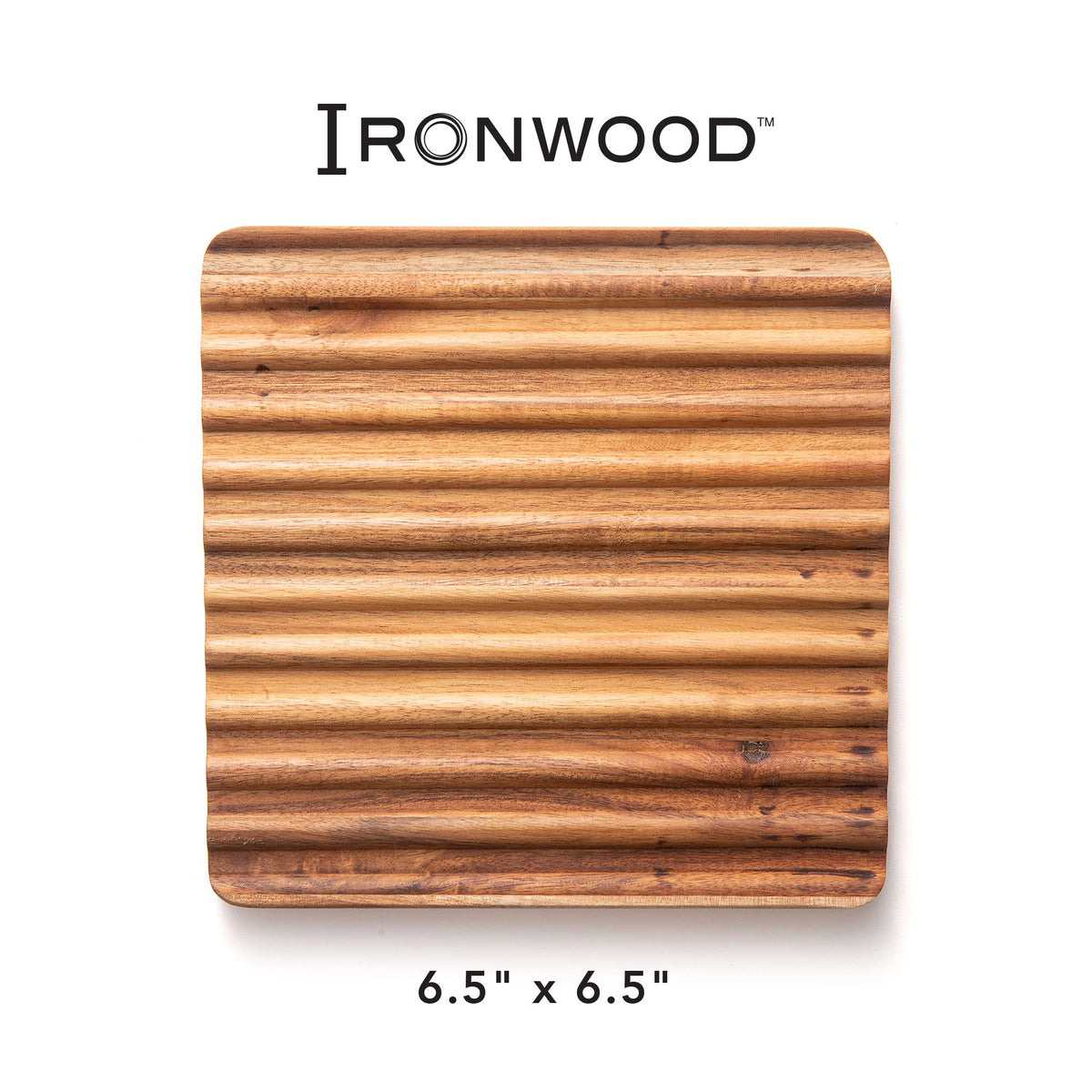 Ironwood Gourmet Sedona Trivet protects surfaces when placing hot pots