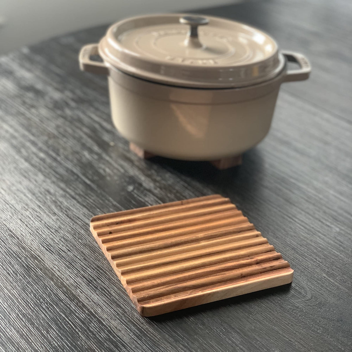 Ironwood Gourmet Sedona Trivet compact design stores easily in cabinets