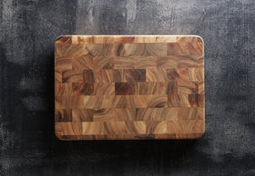 Ironwood Gourmet serving board staged for entertaining guests with style.