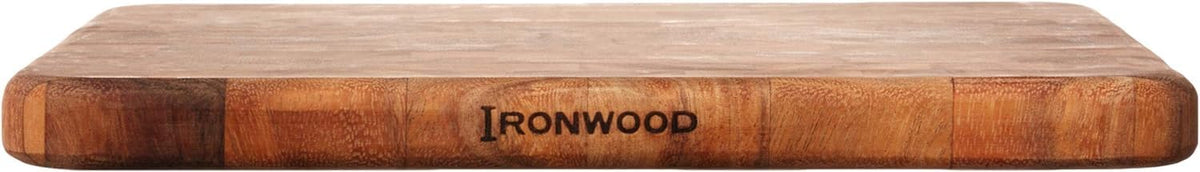 Ironwood Oslo durable end-grain construction promises long-lasting performance.