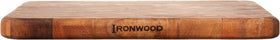 Ironwood Oslo durable end-grain construction promises long-lasting performance.