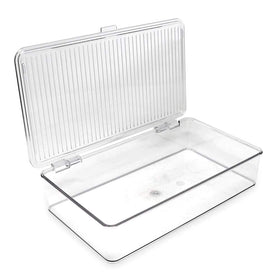 Isaac Jacobs multi-use storage bin suitable for kitchen, bathroom, and office.