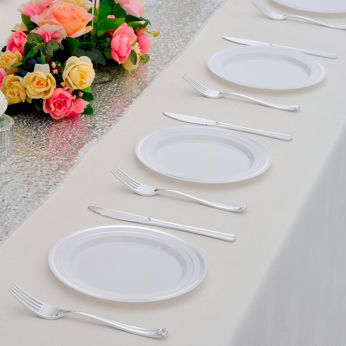ISFANGCO durable plate edge detail highlights sturdy, spill-resistant serving.