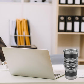 Ishenkea office gift 20oz tumbler, great for birthdays or holidays.