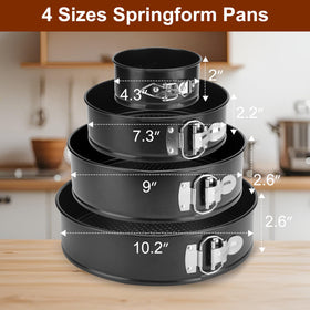 isheTao springform pan 7-inch delivers even heat for steady baking