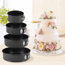 isheTao springform pan nonstick coating for effortless cleanup