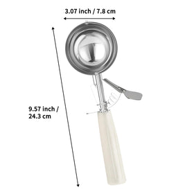 ishphso cookie scoop release mechanism demonstrates easy, mess-free detachment.