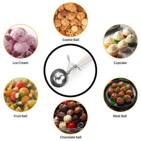 ishphso ideal for portioning cookie dough and mashed potatoes.