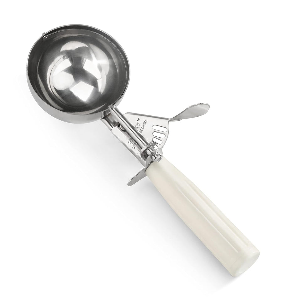 ishphso portion scoop 60ml in action for precise cookie dough portions.