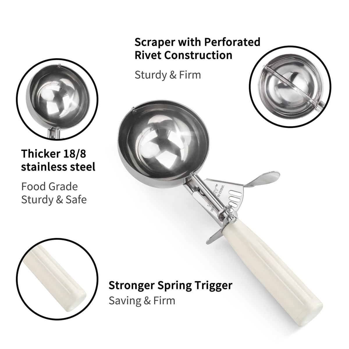 ishphso stainless steel bowl for durability and everyday food prep.
