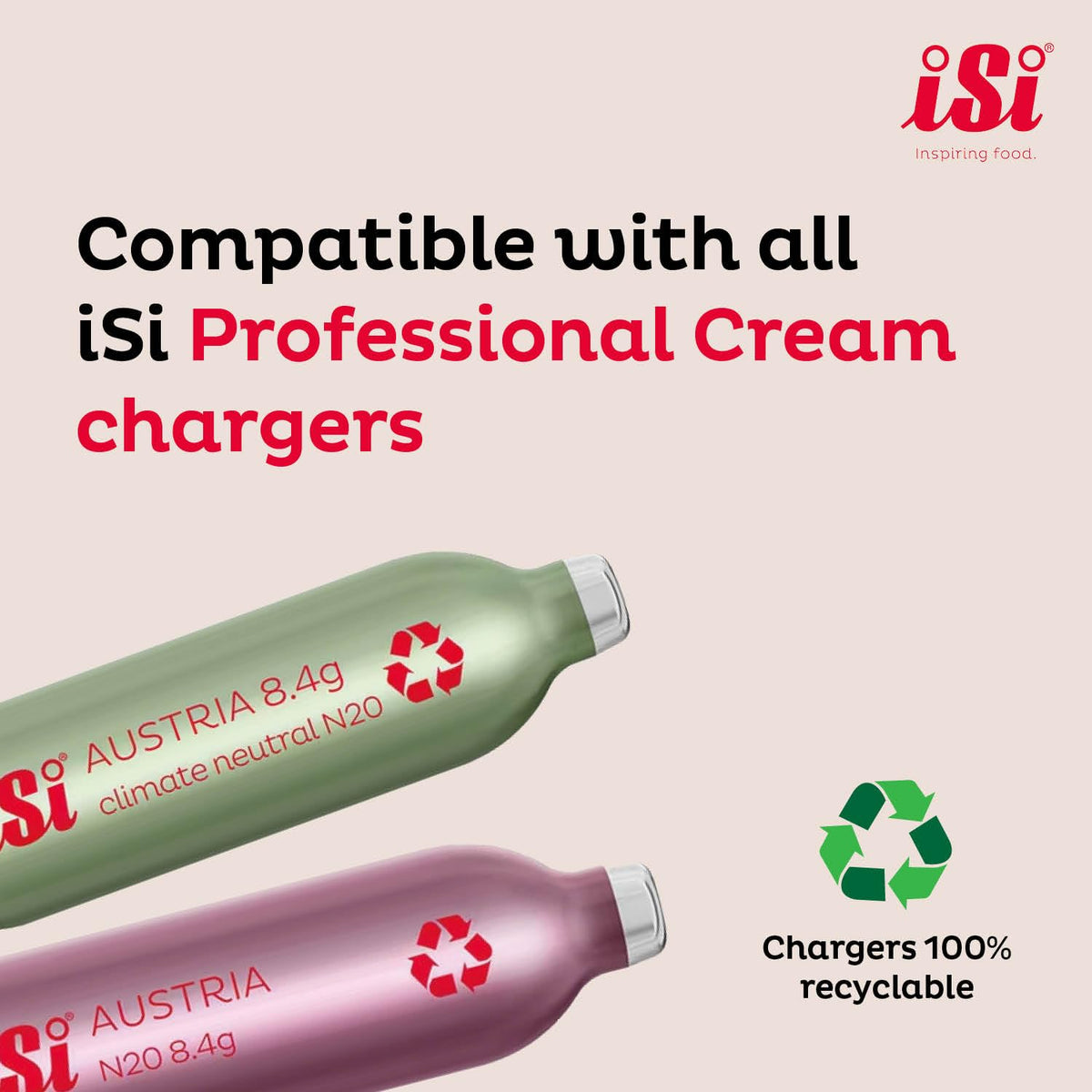Isi Gourmet Whip foams creation for light, airy textures.