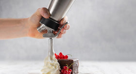 Isi North America Cream Profi Whip dishwasher-safe design simplifies cleanup after busy shifts.