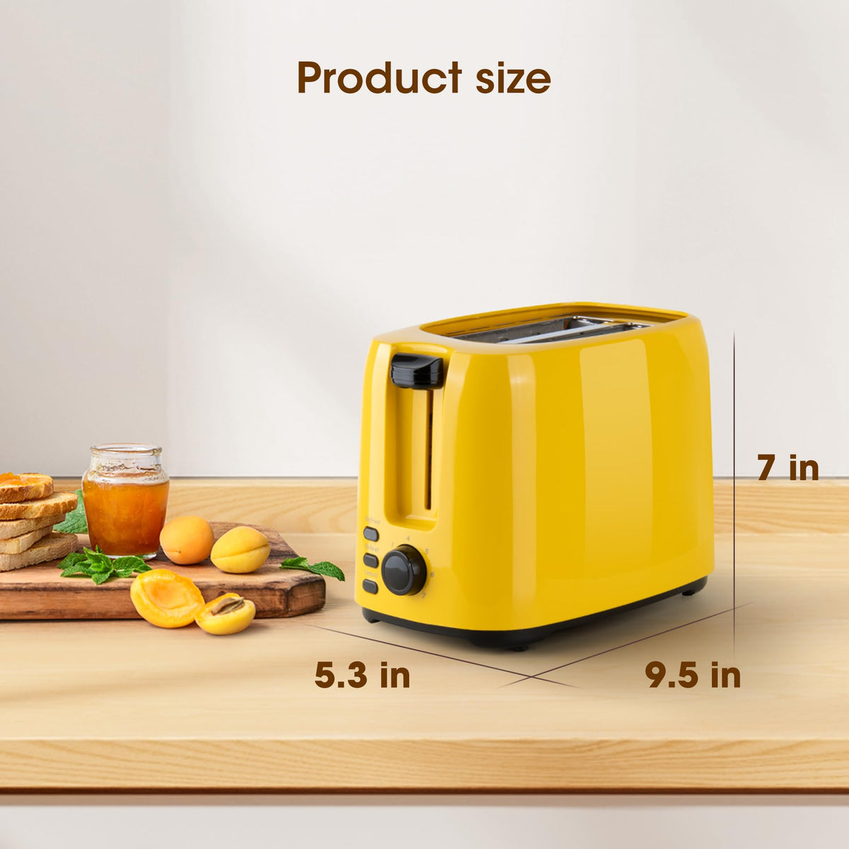 ISILER yellow design brightens kitchen counters and mood.