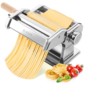 ISILER pasta maker rollers deliver smooth, even dough sheets.