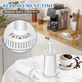 Isinlive filter in use on Breville BES878 highlighting compatibility.