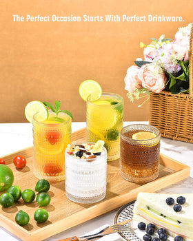 ISMASOAN dishwasher-safe glassware for easy cleanup after meals and gatherings.