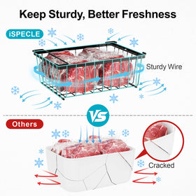 iSPECLE 20% thicker steel wire adds extra strength against bending