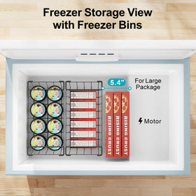 iSPECLE baskets created clear zones to improve visibility and organization.