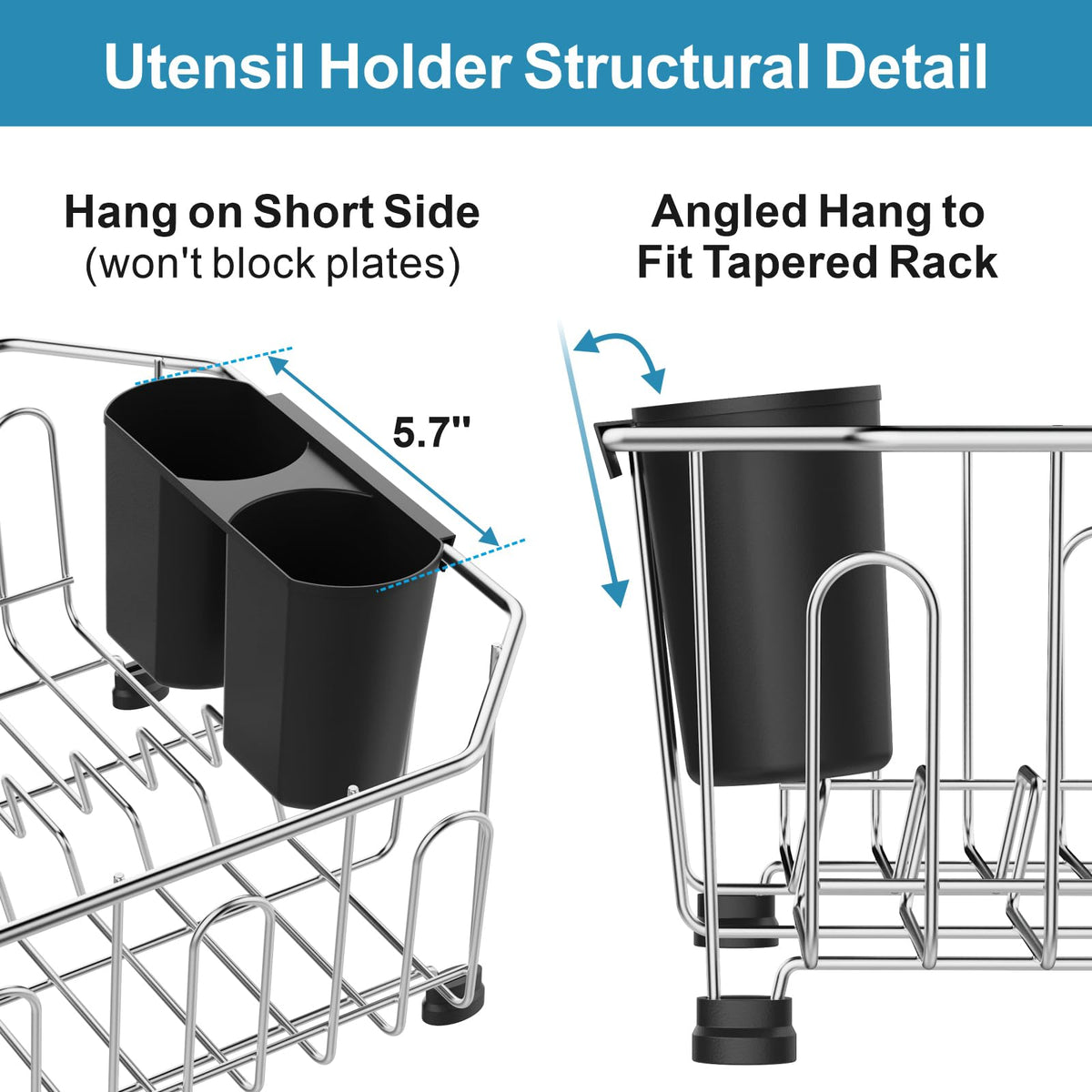 iSPECLE easy-to-clean design simplifies daily hygiene after meals.