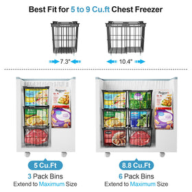 iSPECLE bins with easy-access handles for simple lifting and retrieval