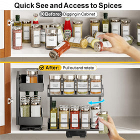 iSPECLE no-drill installation demonstrated with adhesive strips or screws