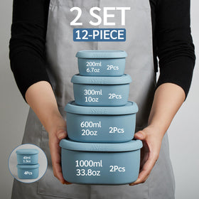 ISSEVE 20 oz silicone container ready for leftovers and lunches.