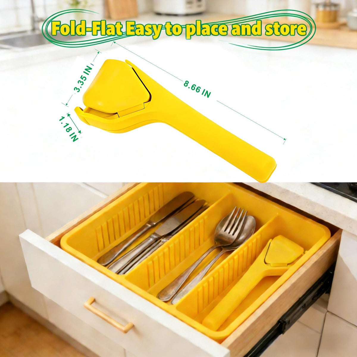 iStarcas Lemon Squeezer cleans quickly with a rinse.