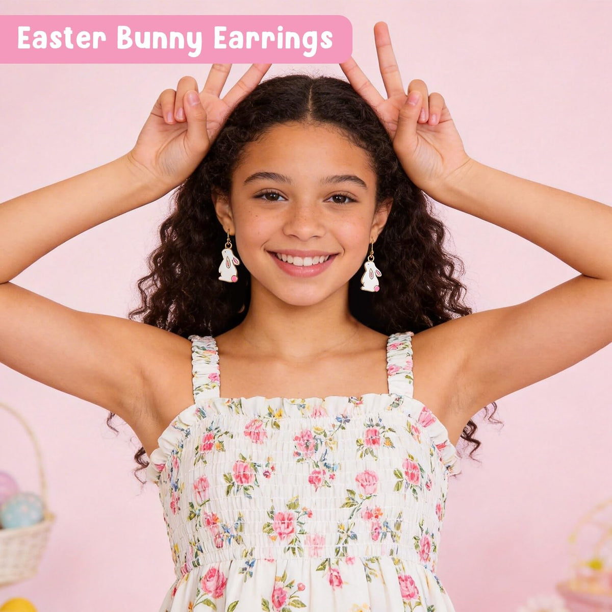 Ithmahco pink socks provide cozy comfort during Easter egg hunts