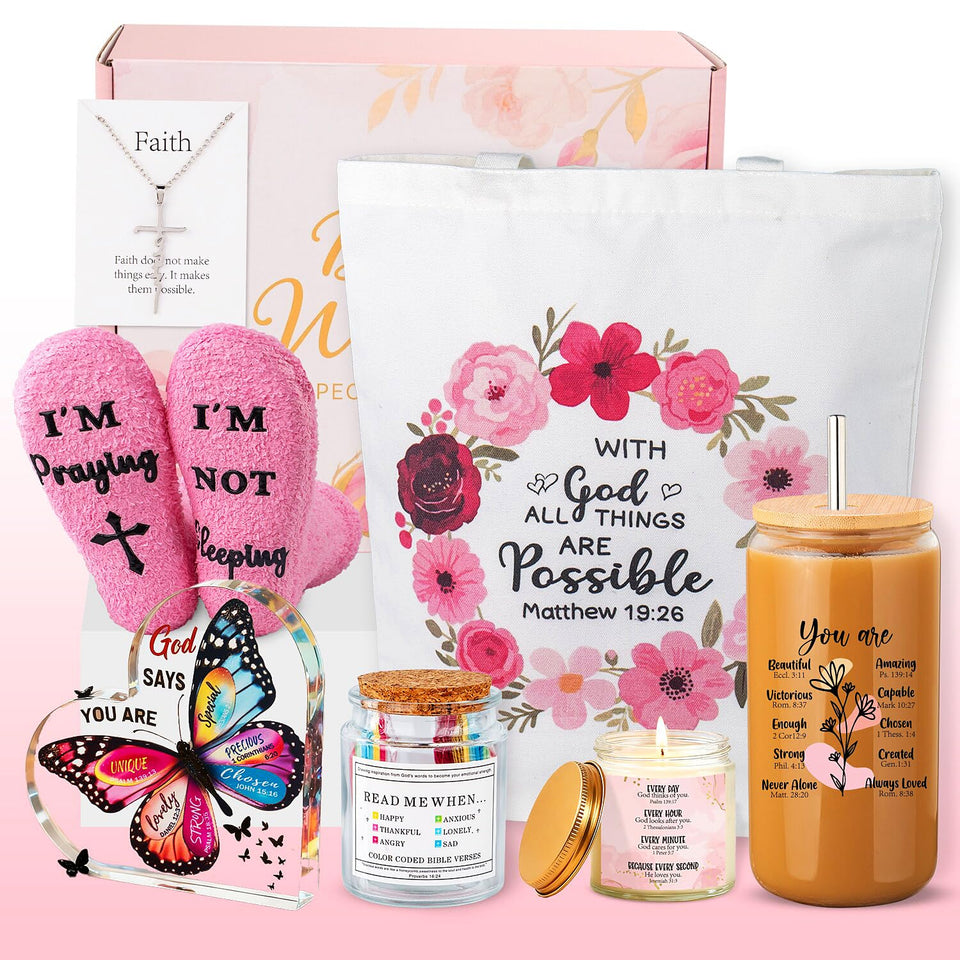 Ithmahco prayer jar with 95 verses for daily reflection
