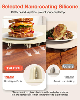 Itrusou buffet and party use showcasing practical warmth for events