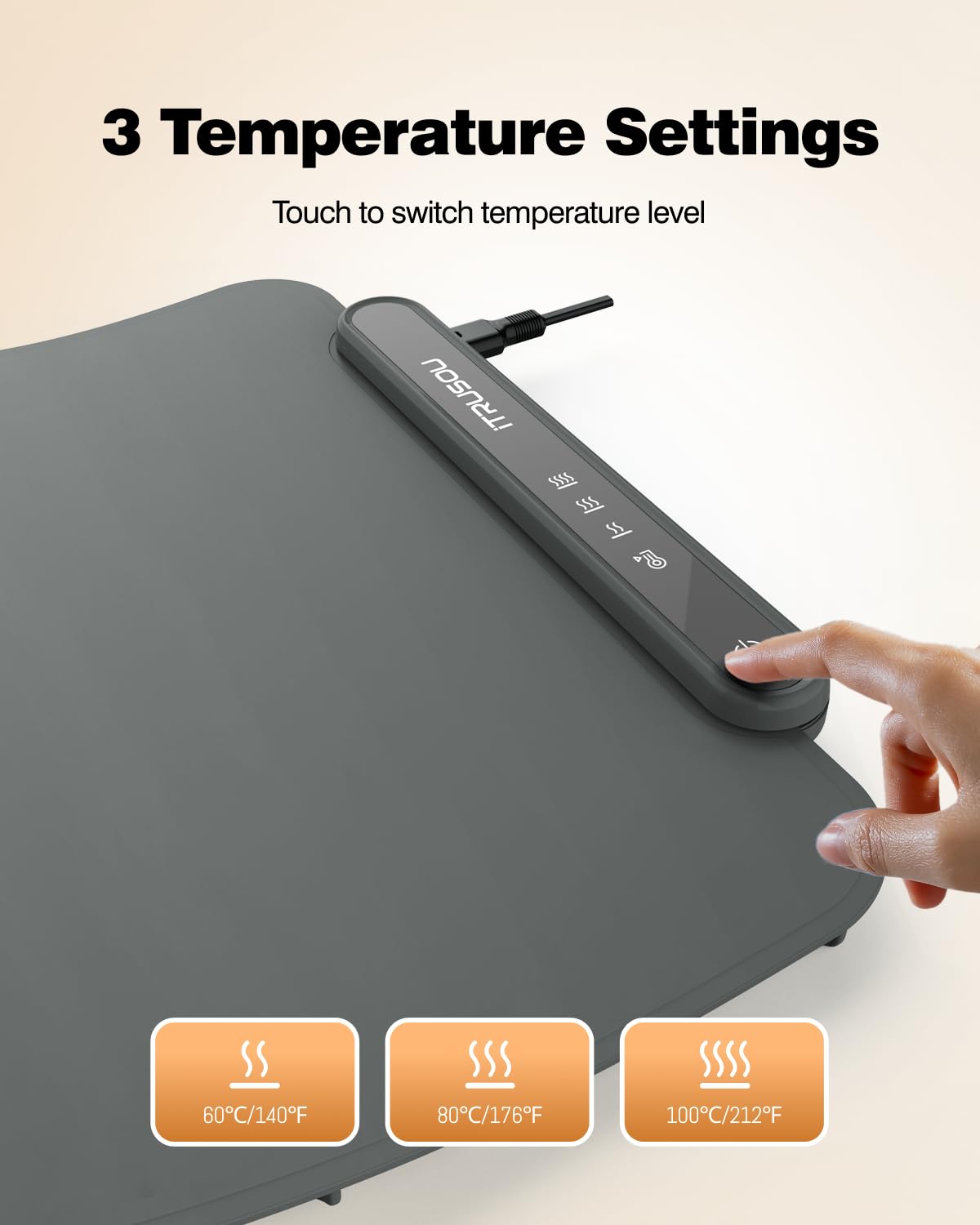 itrusou universal compatibility works with ceramic, glass, stainless steel, and more