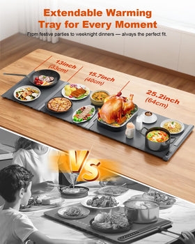 iTRUSOU table-top dining setup demonstrating year-round use