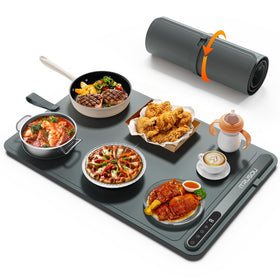 itrusou warming mat 24x16 surface delivering even heat for plates