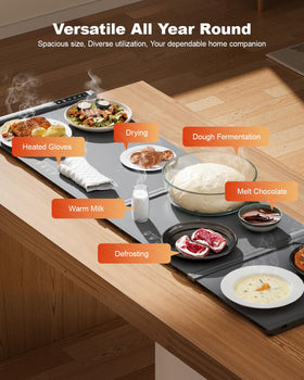 iTRUSOU warming mat child lock safety feature for kitchen use