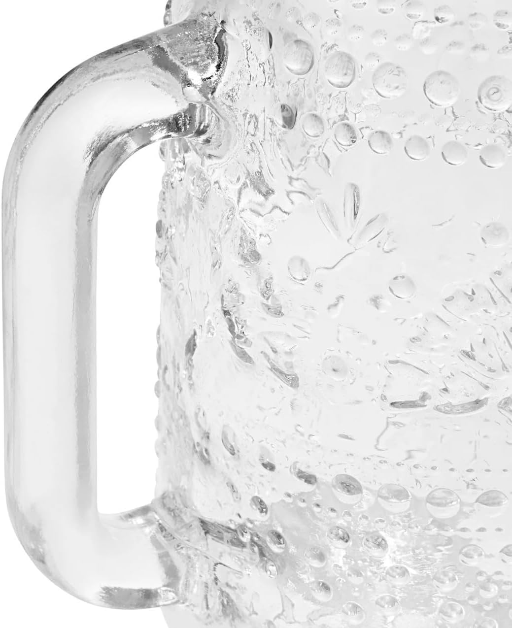 It's Brazilian Pioneer Woman 32oz clear glass tumbler demonstrates elegant clarity