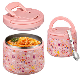 Itslife 14oz soup thermos with wide-mouth design for easy filling and cleaning