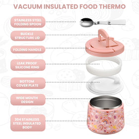 Itslife hidden spoon and lid design supports mess-free lunches