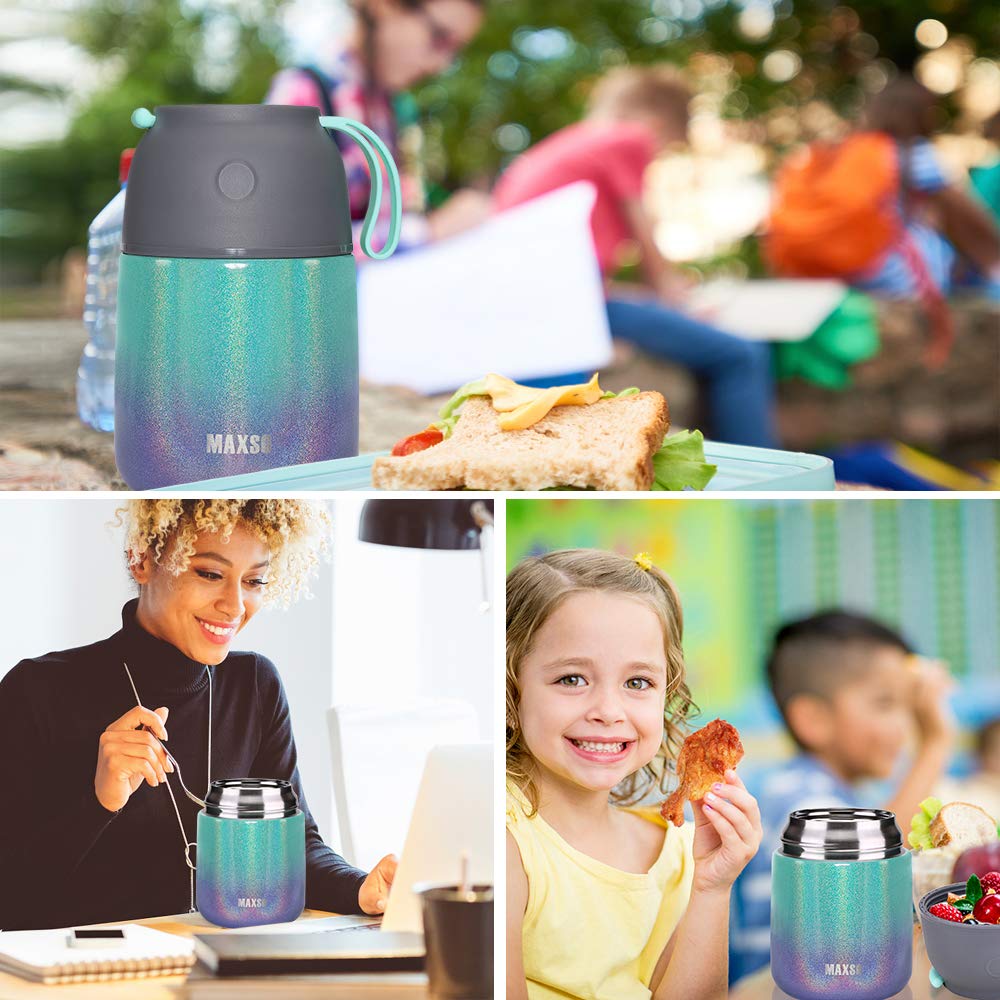 Itslife leak-proof insulated jar lid prevents spills in lunch bags.