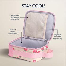 Itzy Ritzy lunch box two pockets organize snacks and utensils