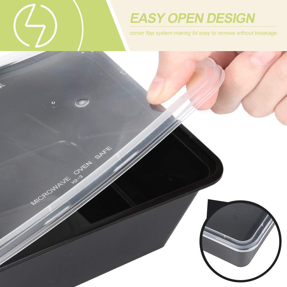 IUMÉ freezer storage keeps prepared meals flavorful and neatly organized