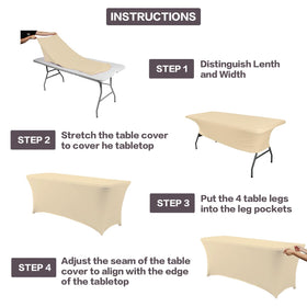 Easy-care IVAPUPU tablecloth, machine washable for reuse.