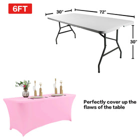 IVAPUPU four-foot cover design keeps the tablecloth secure and tidy.