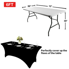 IVAPUPU stain-resistant tablecloth protects surfaces during meals and celebrations.