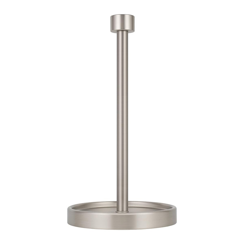 Ivilon countertop paper towel holder with weighted base for stable tearing