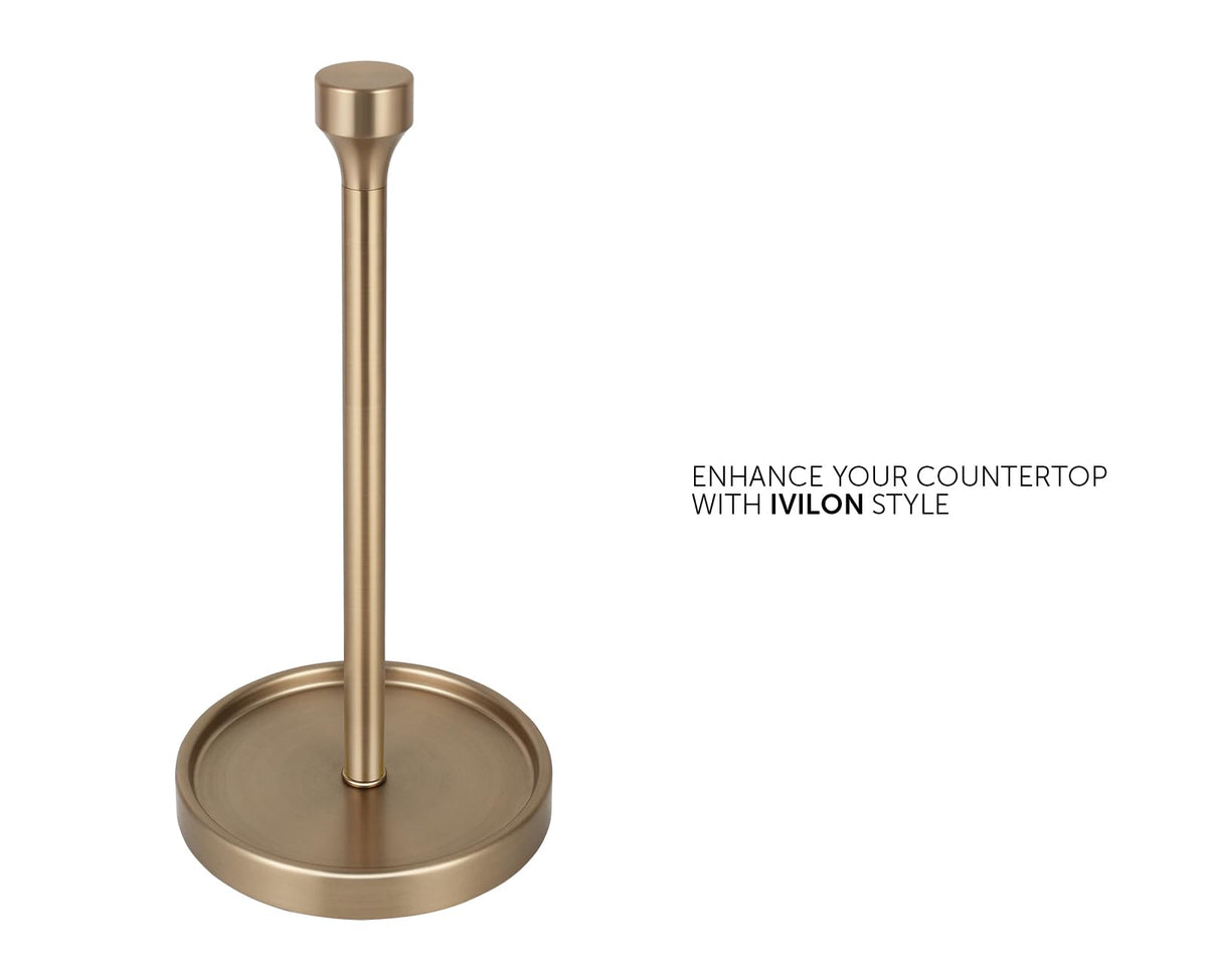 Ivilon weighted base keeps the holder stable on the counter during busy tasks